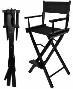 Krzesło do makijażu drewniane 13