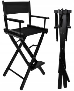 Krzesło do makijażu drewniane 14