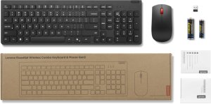 Klawiatura + mysz Lenovo ESSENTIAL WIRELESS COMBO KEYBOARD AND MOUSE GEN2 AI - NOR 6