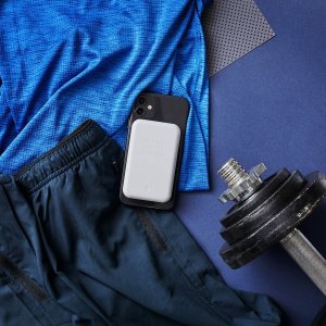 Powerbank SBS Mobile Power Bank z Wireless Charger Kreafunk Biały 5000 mAh 5