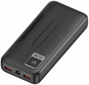 Powerbank Leotec Powerbank LEPOW20W22K Czarny 20000 mAh 6