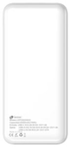 Powerbank Leotec Powerbank LEPOW20W22W Biały 20000 mAh 4