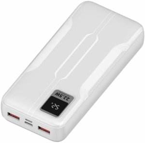 Powerbank Leotec Powerbank LEPOW20W22W Biały 20000 mAh 6