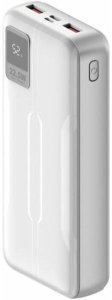 Powerbank Leotec Powerbank LEPOW20W22W Biały 20000 mAh 8
