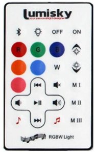 Głośnik Bluetooth Lampa LED Lumisky SO PLAY 3