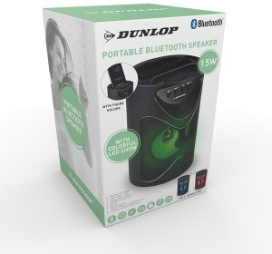 Głośnik Dunlop Głośnik Bluetooth TWS 15 W Czarny USB 4