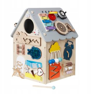 Bkids 2Kids Toys Activity board Domek szary 6