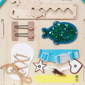 Bkids 2Kids Toys Activity board Domek turkusowy 3