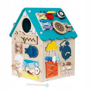 Bkids 2Kids Toys Activity board Domek turkusowy 5