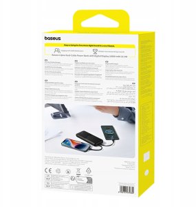Powerbank Baseus Lipow 10000mAh Czarny 13