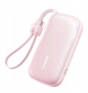 Powerbank Baseus Powerbank EnerFill FC21 Qpow 20000mAh 22.5W z wyświetlaczem z dołączonym kablem - różowy 5