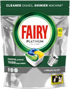 Fairy CAPS DISHWASI PLATINUM LEMON 45PCE 3