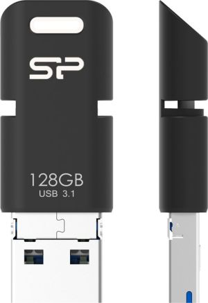 Pendrive Silicon Power Mobile C50 128GB 3w1 (SP128GBUC3C50V1K) 1