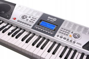 RockJam RJ661-SK Keyboard 61 klawiszy Zestaw stojak taboret i słuchawki 4