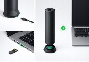 Dyktafon Insta360 Wave Rejestrator głosowy 5m zasięg 99 języków 32GB 4