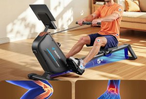 Wioślarz Merach R15B2 Wioślarz magnetyczny 16 poziomów oporu max 160kg 3