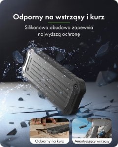 Icy Box Obudowa M.2 NVMe i SATA USB 3.2 Gen 2, 10 Gbit/s IB-1827MCP-C31 2
