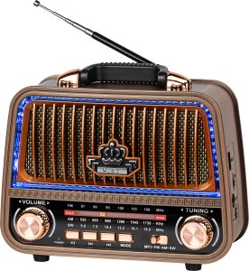 Radio Kruger&Matz Radio przenośne analogowe solarne model KM0833 19