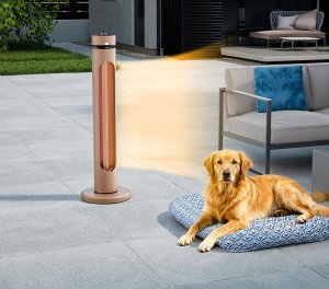 SOUTHEATIC Promiennik podczerwieni 1500W Ogrzewacz 8 trybów oscylacja 75 5