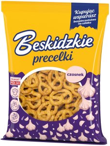 Aksam Precelki o smaku czosnku 120g 2