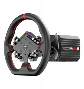 Kierownica PXN VD6 Bundle DP gaming set - VD6 base + WDS R2 steering wheel + pedals + Z9 clamp 2