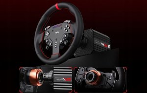 Kierownica PXN VD6 Bundle DP gaming set - VD6 base + WDS R2 steering wheel + pedals + Z9 clamp 8