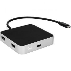 Stacja/replikator OWC USB-C Travel Dock Silver (OWCTCDK5PSL) 1