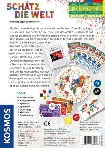 Kosmos Zgadnij świat 45 min Gra planszowa Edukacyjny 5