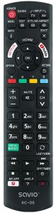 Pilot RTV Savio RC-06 do TV Panasonic 1