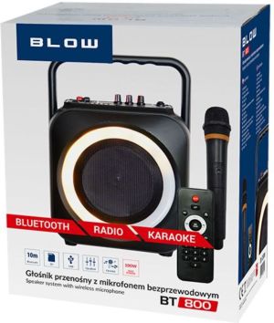 Głośnik Blow BT800 czarny (30-350#) 3