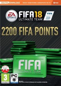 FIFA 18 - 2200 Ultimate Team Points PC, wersja cyfrowa 1