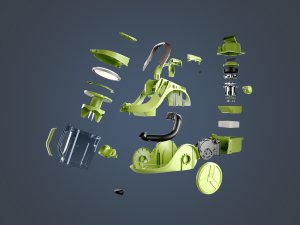 Odkurzacz Rowenta Green Force RO7C36 2,5 l Cylinder próżniowy suchy 500 W Bez worka 12