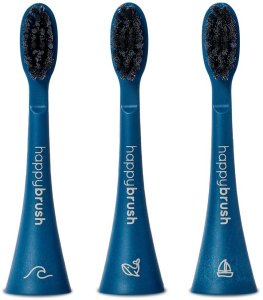 Szczoteczka Happybrush Eco* Vibe 3+ 3 szt. Ciemny Niebieski 2