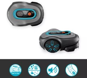Robot koszący Gardena smart SILENO max Kosiarka robot Bateria Szary 2