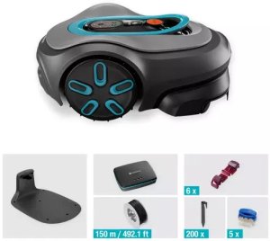 Robot koszący Gardena smart SILENO pro Kosiarka robot Bateria Szary 4