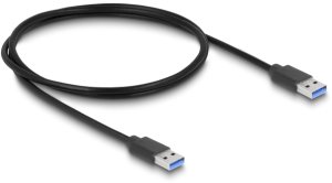 HUB USB Delock huby i koncentratory USB 2.0 Type-A 5000 Mbit/s Czarny 3