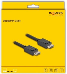 DeLOCK 81175 kabel DisplayPort 1,8 m Czarny 2