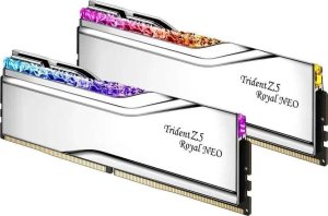 Pamięć G.Skill Trident Z5 Royal	Neo, DDR5, 48 GB, 6000MHz, CL26 (F5-6000J2636H24GX2-TR5NS) 2