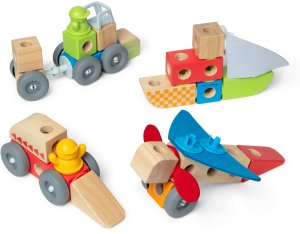 Melissa & Doug MDT BBN Blockables Vehicles GML 4