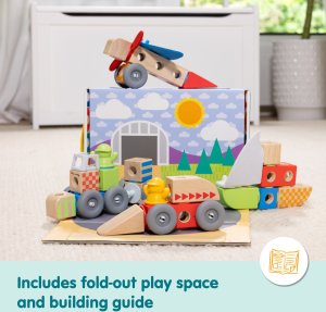 Melissa & Doug MDT BBN Blockables Vehicles GML 8