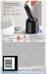 Braun Series 6 62-S7650cc Golarka foliowa Przycinarka Srebrny 5
