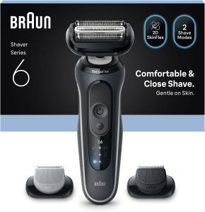 Braun Series 6 62-G1650s Golarka foliowa Przycinarka Czarny 2