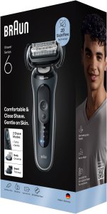 Braun Series 6 62-G1650s Golarka foliowa Przycinarka Czarny 3