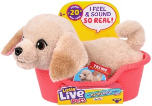Little Live Pets Moose Toys My Really Real Puppy Mini's - Golden Retriever Buddy 2