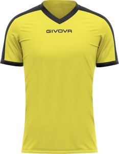 Givova Koszulka Revolution Interlock yellow-black MAC04 0710 XS 2