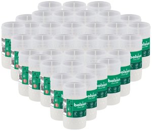 Bolsius Świece stołowe 4gab.kaste 245/24mm oliwkowy 8717847160690 8717847160690 (8717847160690) 2