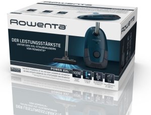 Odkurzacz Rowenta Power XXL RO3126 4,5 l Cylinder próżniowy Suchy 900 W Worek na kurz 4