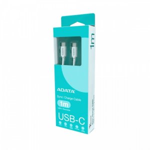 Kabel USB ADATA CACC-100PN-WH kabel USB USB 2.0 1 m USB C Biały 4