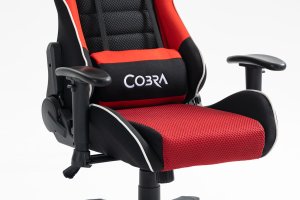 Fotel Cobra Rebel CR200 Czerwono-czarny (CR200 czerwono-czarny) 7