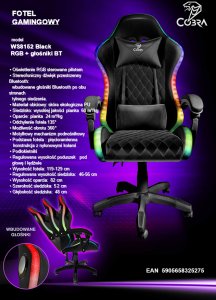 Fotel Cobra WS8152 Czarny 17